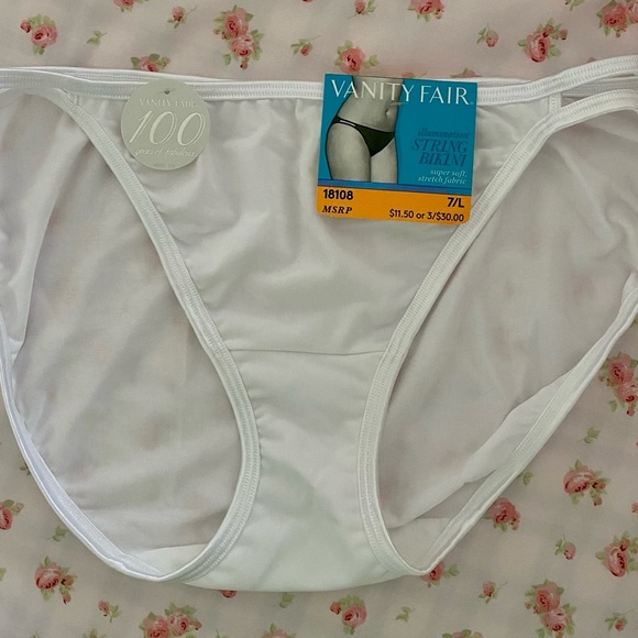 Vanity Fair Intimates Sleepwear Vanity Fair String Bikini Size 7